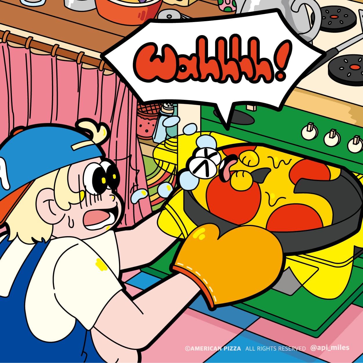 피자가 살아 움직였다?! 😳