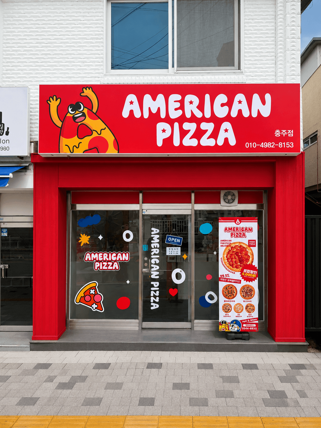 🎉 아메리칸피자 충주점 GRAND OPEN! 🍕🎊